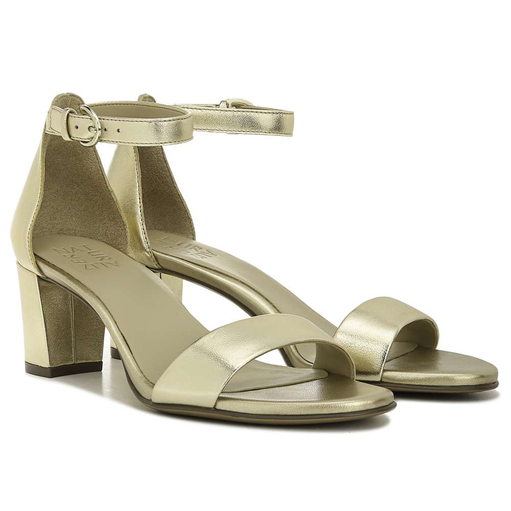 Vera Dress Sandal - Dark Gold Leather