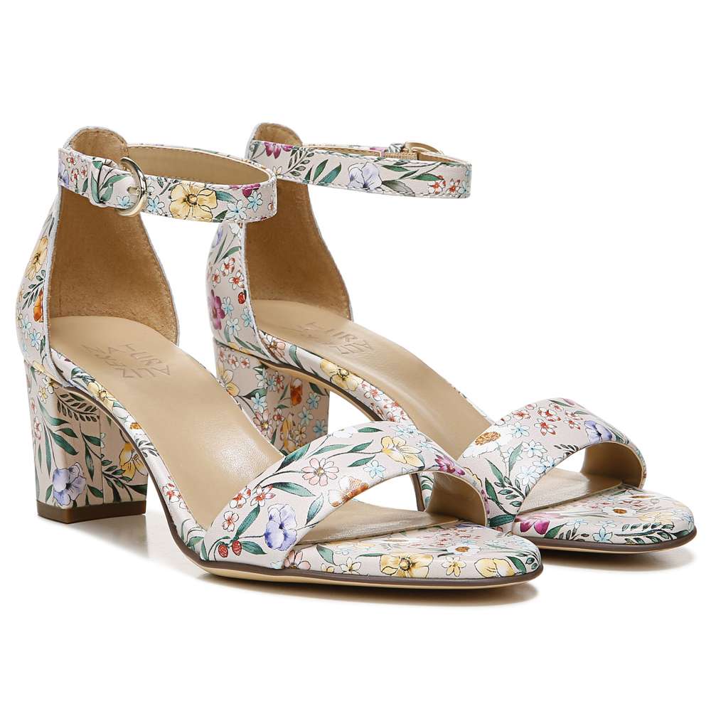 Vera Dress Sandal - Satin Pearl