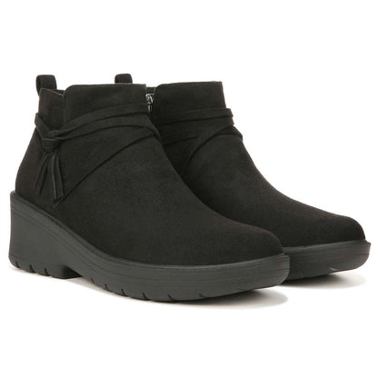 Blaine Ankle Bootie - Black Stretch