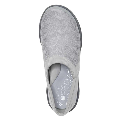 Gia Slip-On - Grey Knit
