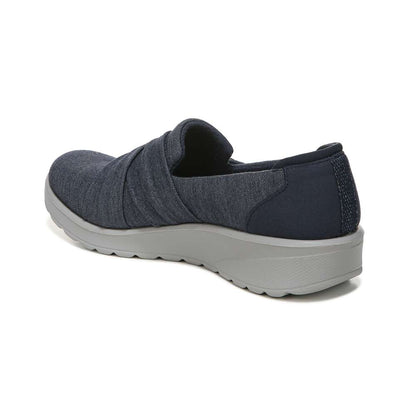 Glimmer Slip-On - Navy Blue Shimmer