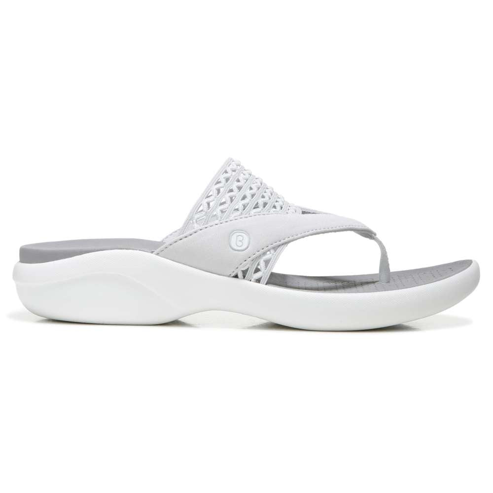 Cabana Flip-Flop Sandal - Silver Smoke