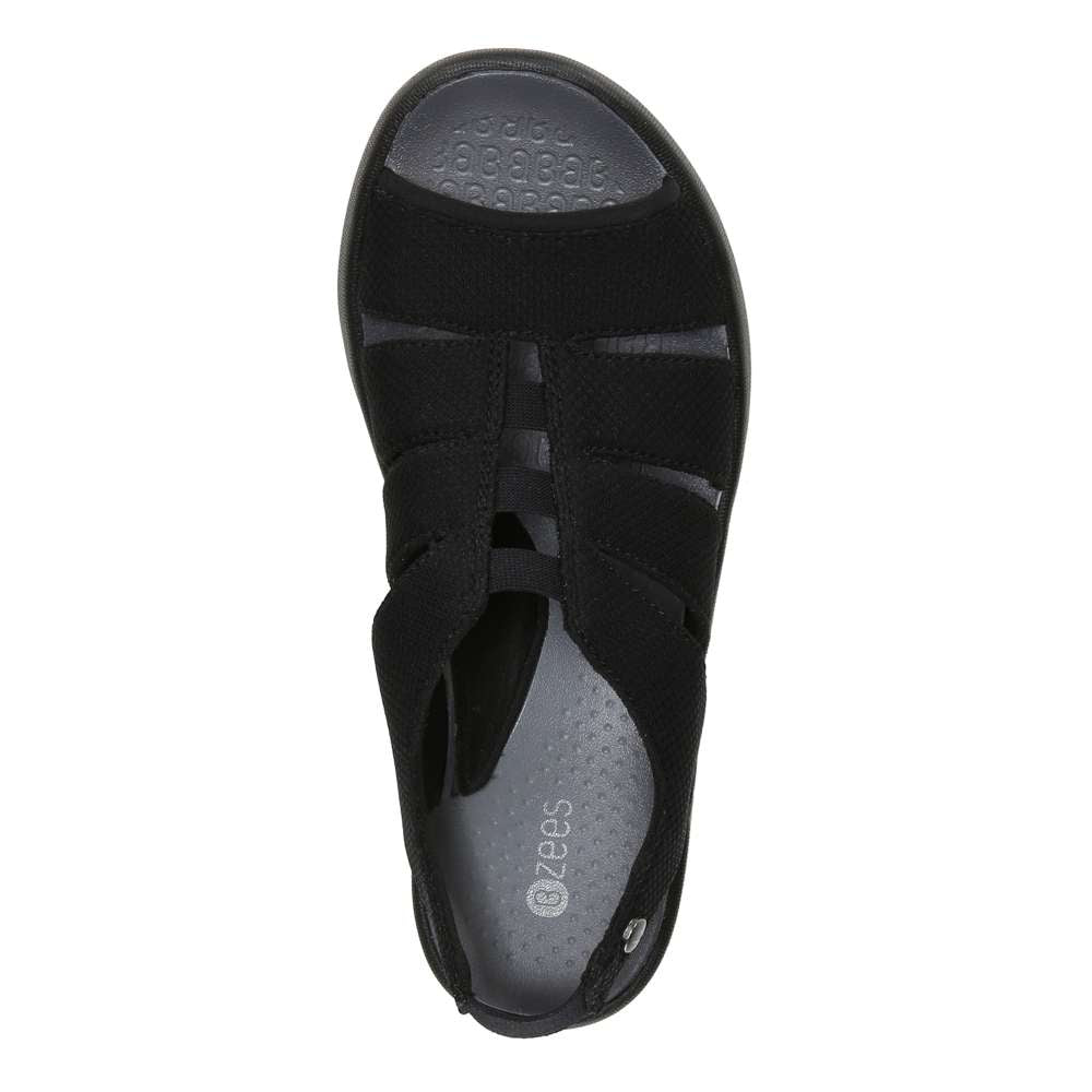 Finale Wedge Sandal - Black