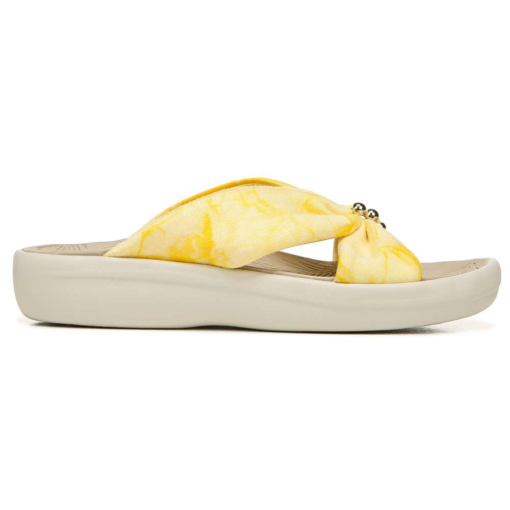 Promise Sandal - Yellow Tie Die