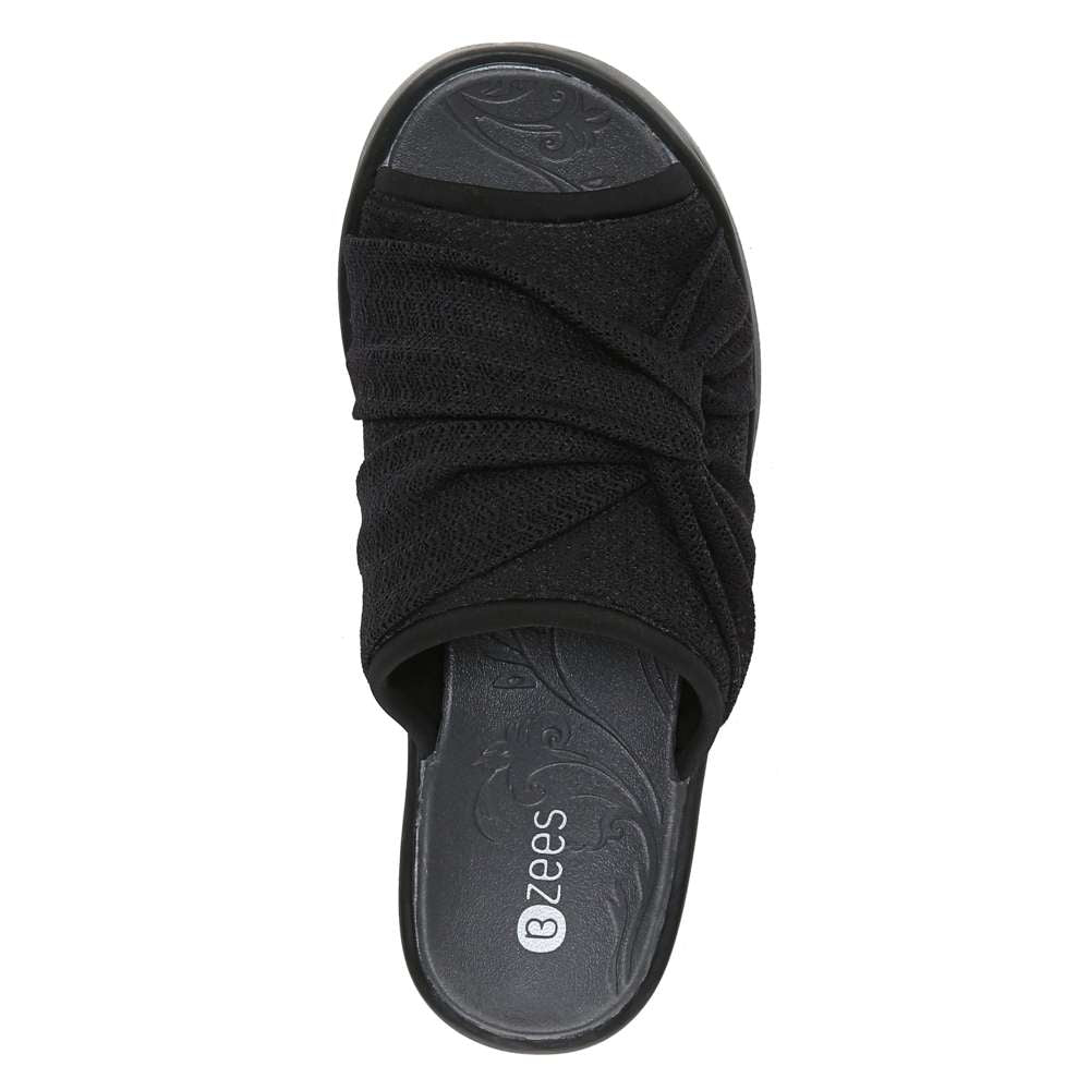 Smile II Wedge - Black Lace