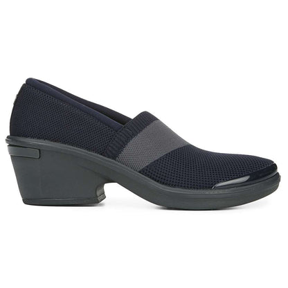 Tiramisu Slip-On Wedge - Navy