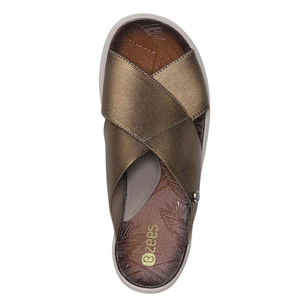 Vista Wedge Sandal - Bronze