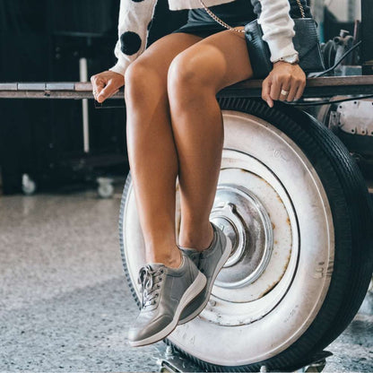 Boston Zip Sneaker - Slate