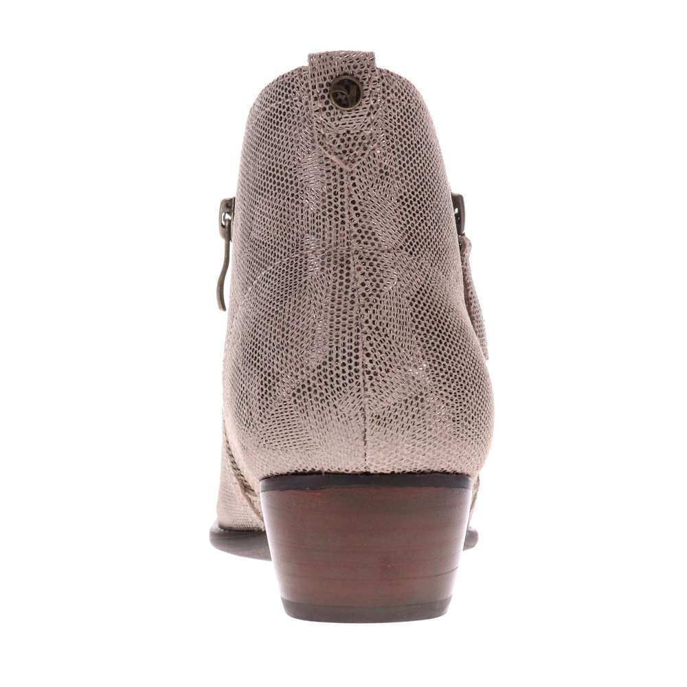 Delta Bootie - Champagne Angle