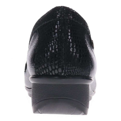 Montmartre Wedge Loafer - Black Pebble
