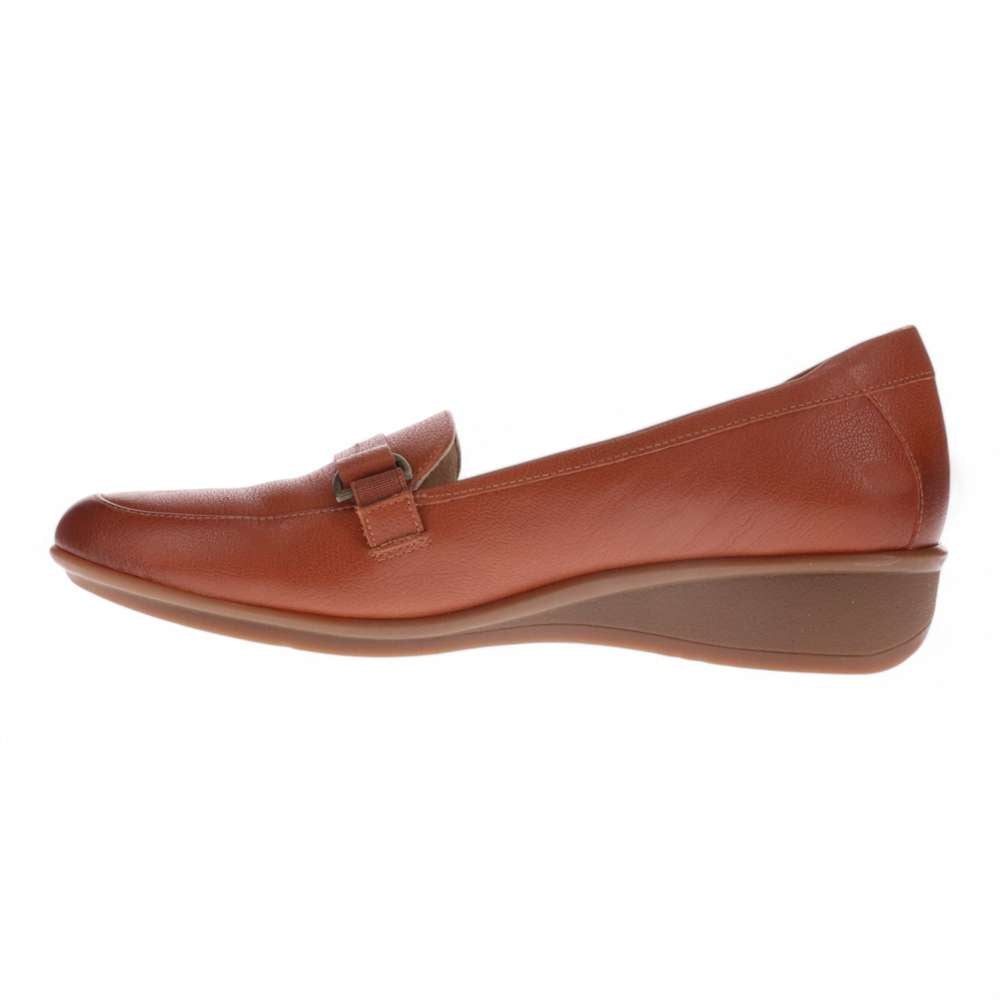 Montmartre Wedge Loafer - Cognac