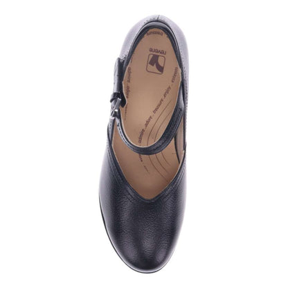 Narita Mary-Jane Flats - Black Pebble