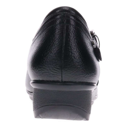 Narita Mary-Jane Flats - Black Pebble