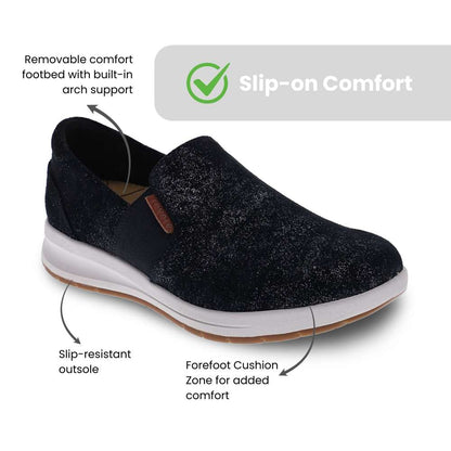 Panama Slip On Sneaker - Midnight