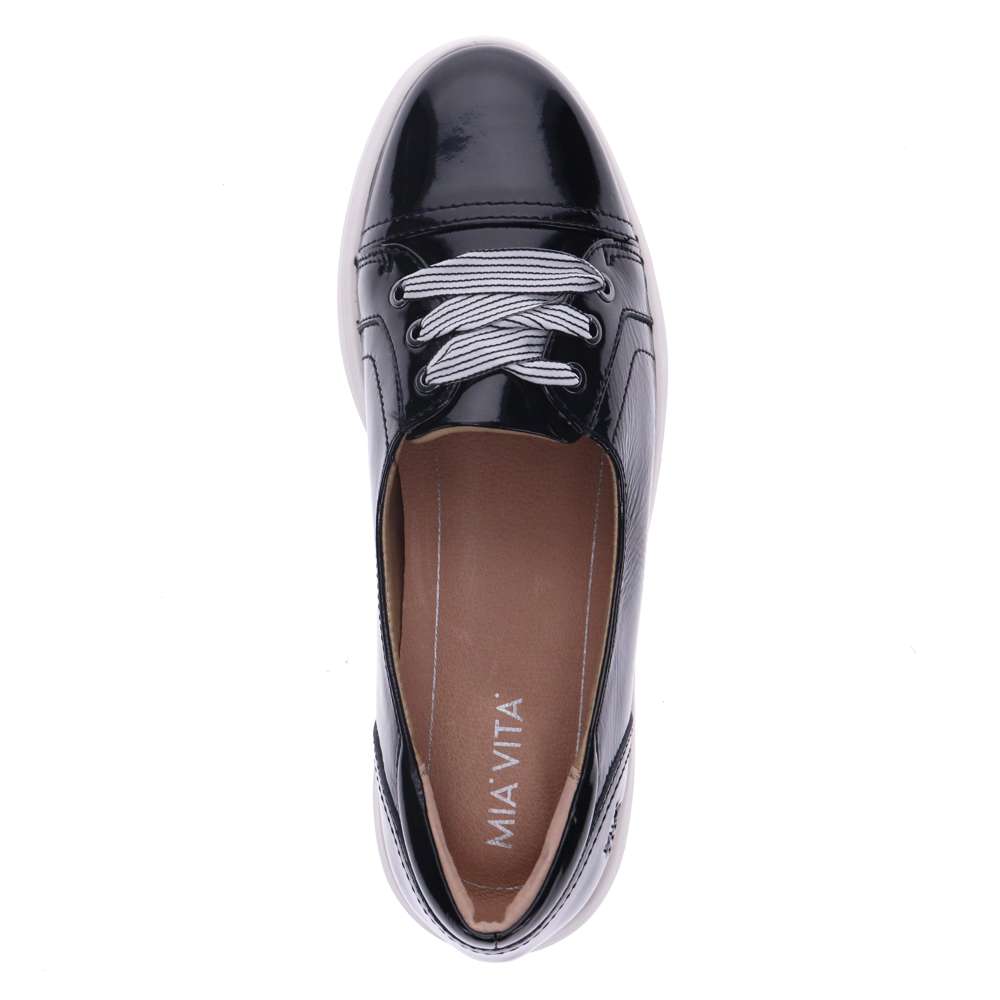 Bridgette Slip-On Sneaker - Black Patent