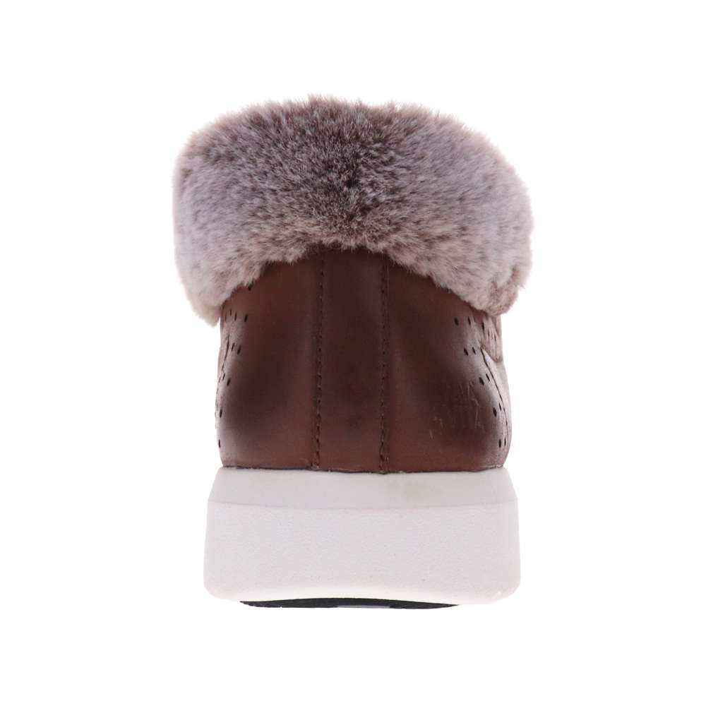 Bubbles Zip Bootie - Chocolate