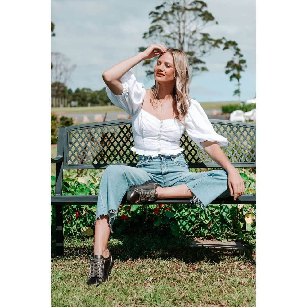 Luna Casual Sneaker - Bronze