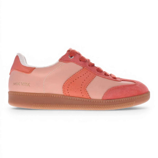 Ramona II Casual Lace-Up Sneaker - Blush Terracotta