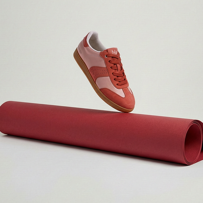 Ramona II Casual Lace-Up Sneaker - Blush Terracotta