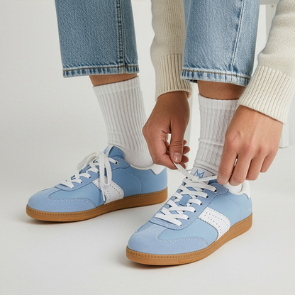 Ramona II Casual Lace-Up Sneaker - Blue/White