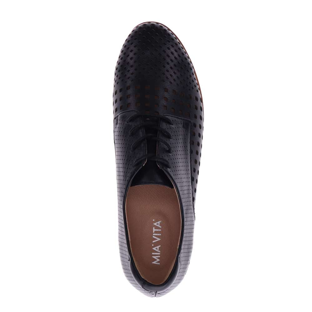 Rihannah Perf Oxford - Black