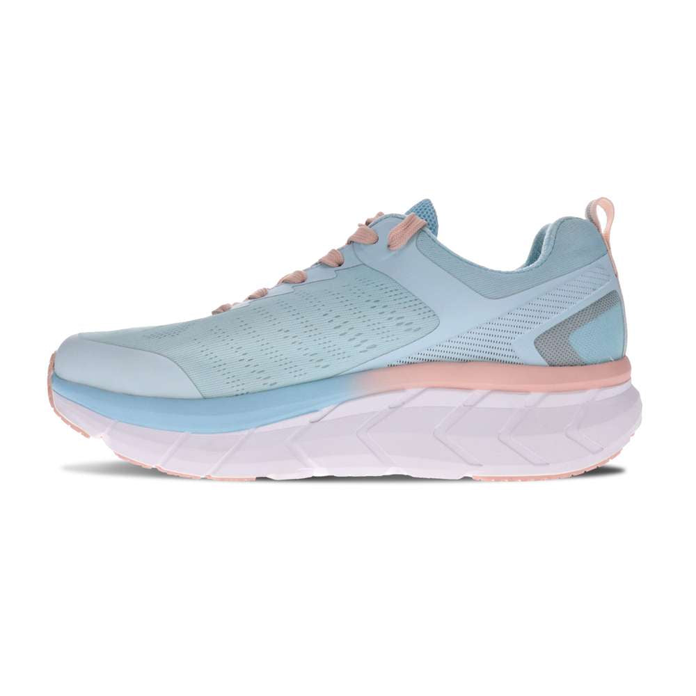 Walker Mesh III Active Sneaker - Lt Blue/Apricot