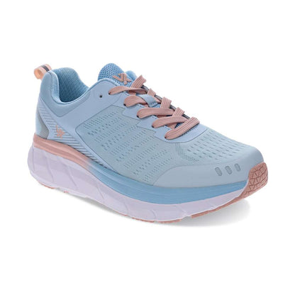 Walker Mesh III Active Sneaker - Lt Blue/Apricot