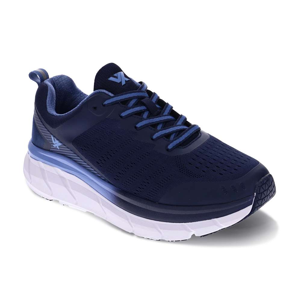 Walker Mesh III Active Sneaker - Navy/Lt Blue