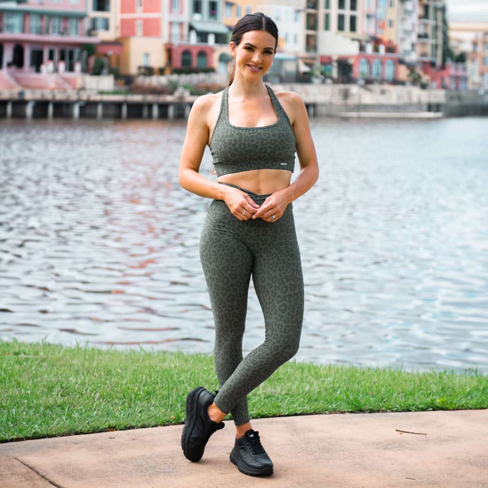 Walker Leather Active Sneaker - Black