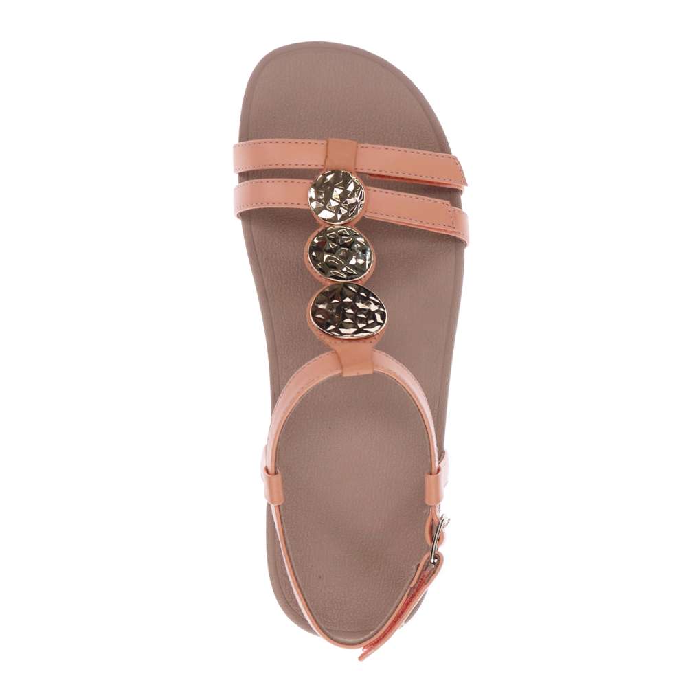 Ayla Adjustable Sandal - Apricot