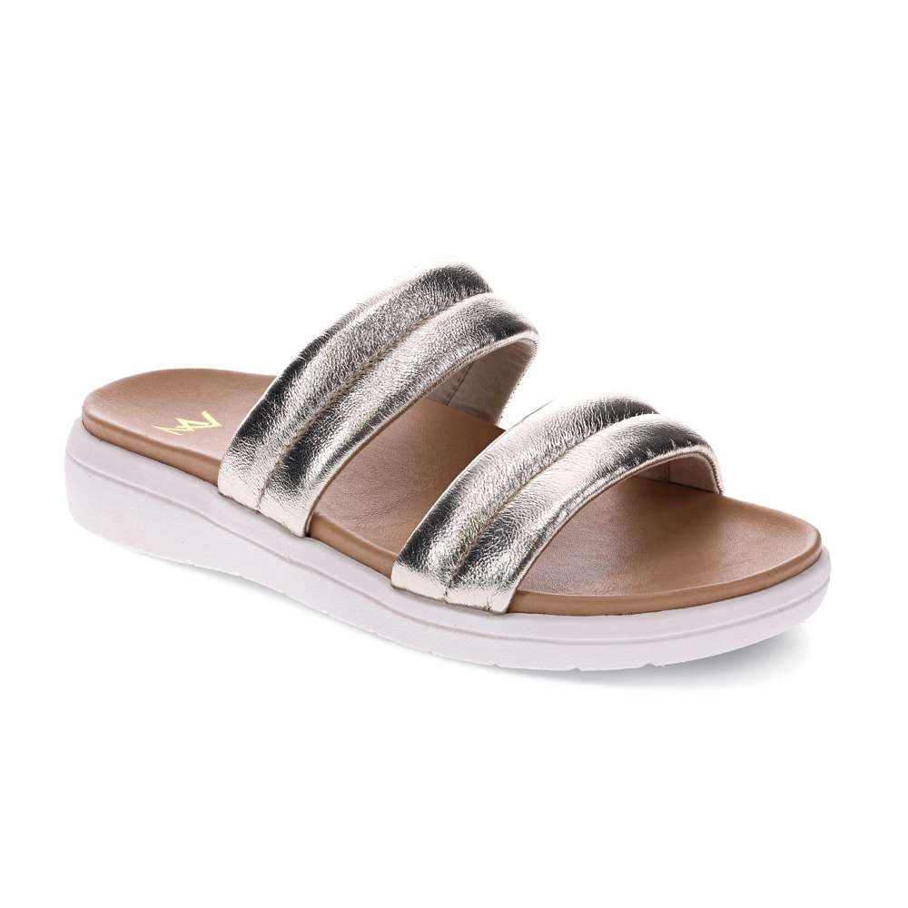 Bonny Slide Sandal - Champagne