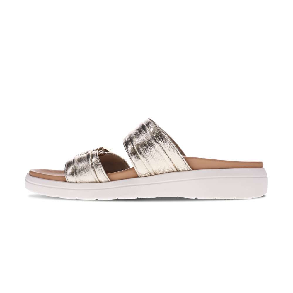 Bowie Slide Sandal - Champagne