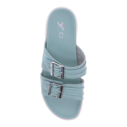 Bowie Slide Sandal - Jade