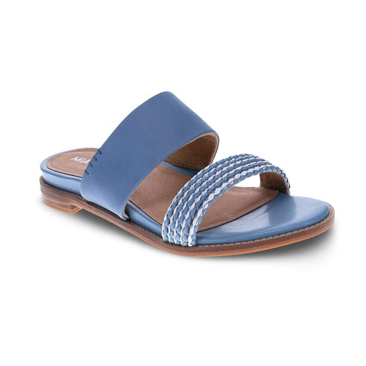 Orla Slide Sandal - Pale Blue