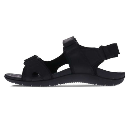 Power Back Strap Sandal - Black