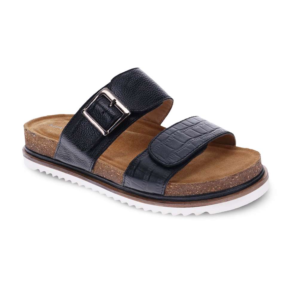 Simone Slide Sandal - Black
