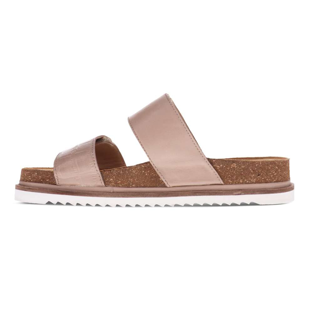 Simone Slide Sandal - Camel Croc