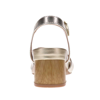 Yara Heeled Sandal - Soft Gold