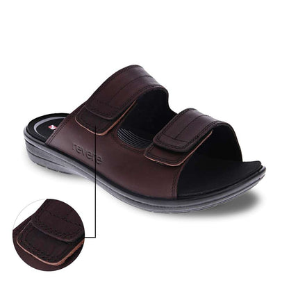Durban Slide Sandal - Whiskey