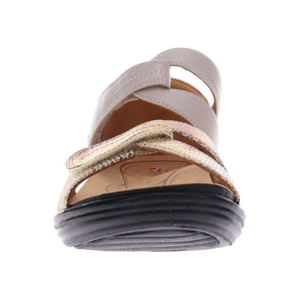 Geneva Sandal - Mixed Metallic