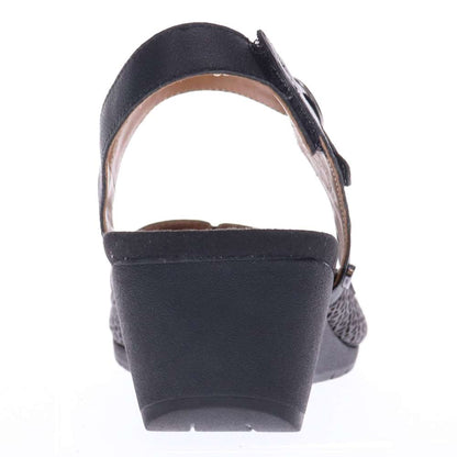 Kaya Wedge - Black French