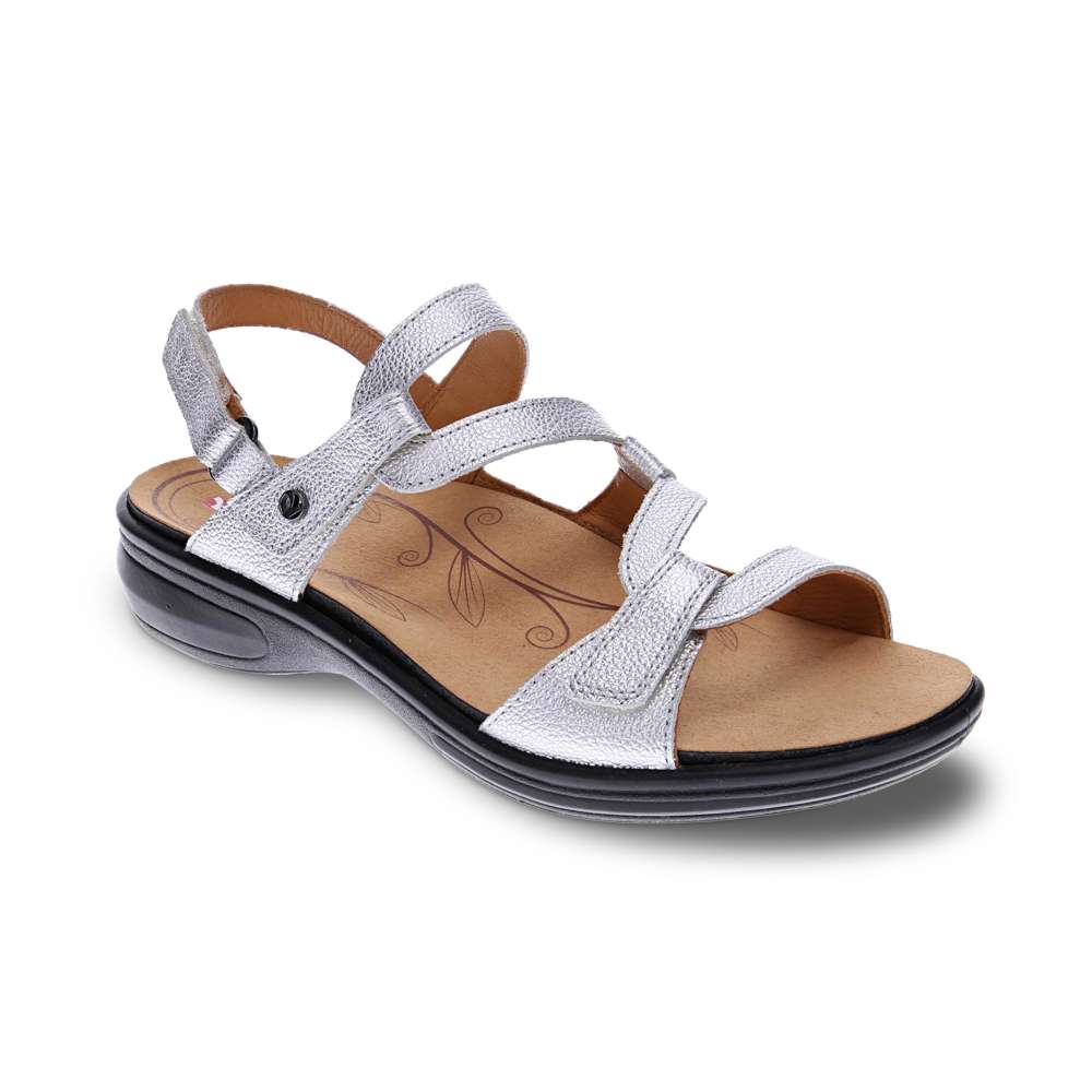 Miami Adjustable Sandal - Pearl