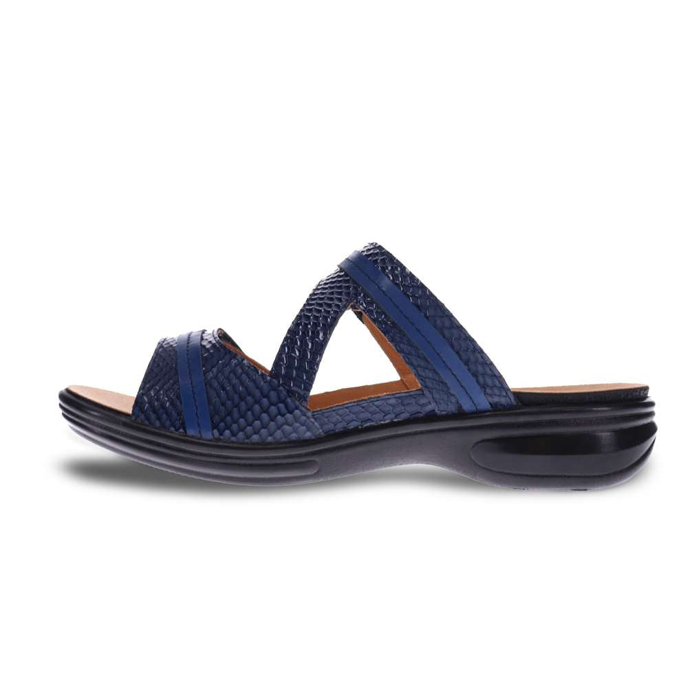 Rio Slide - Navy Snake