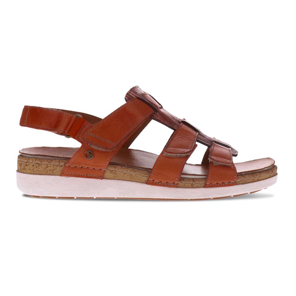 Santorini Gladiator Sandal - Mango