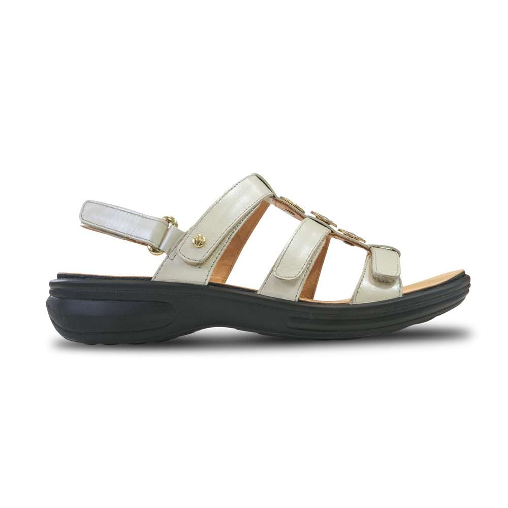 Santiago Back Strap Sandal - Pewter