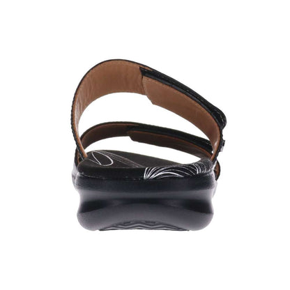 Seaside Slide Sandal - Black French/Croc