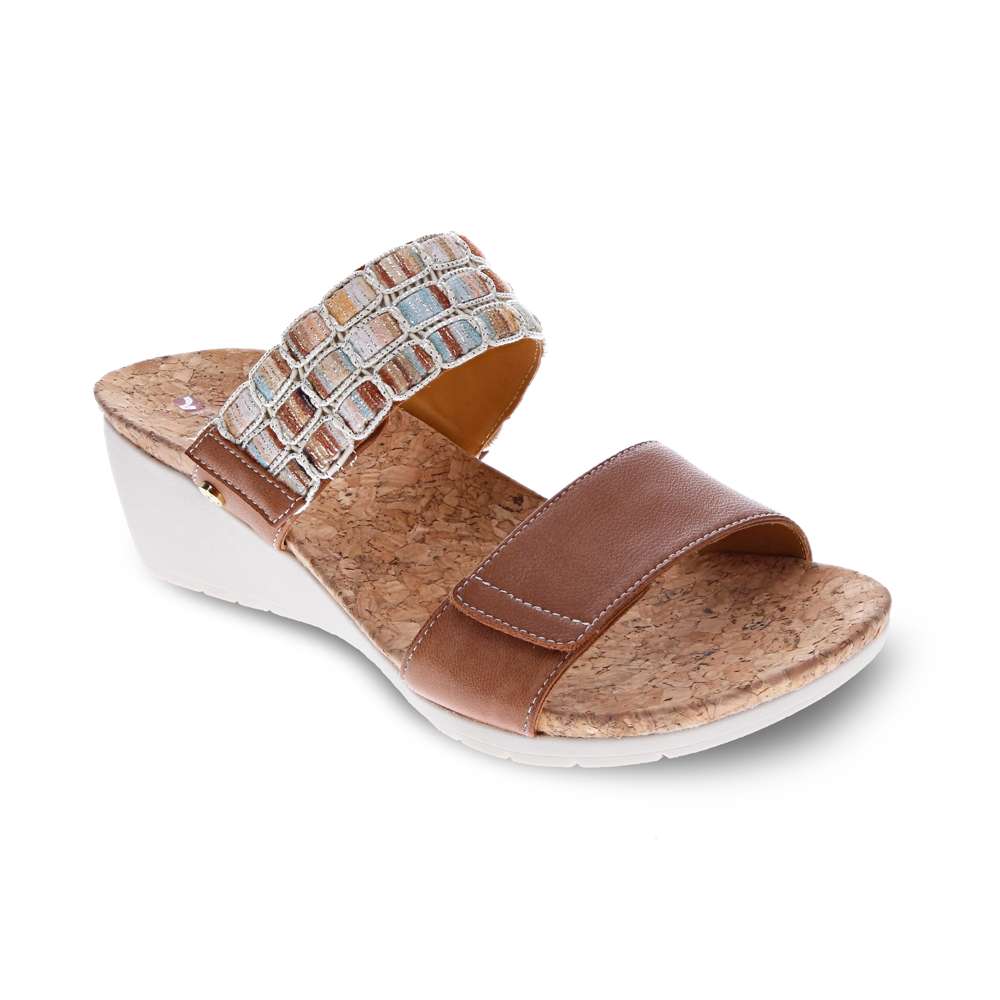 Sorrento Wedge - Cognac