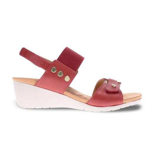 Tahiti Wedge - Ruby Metallic