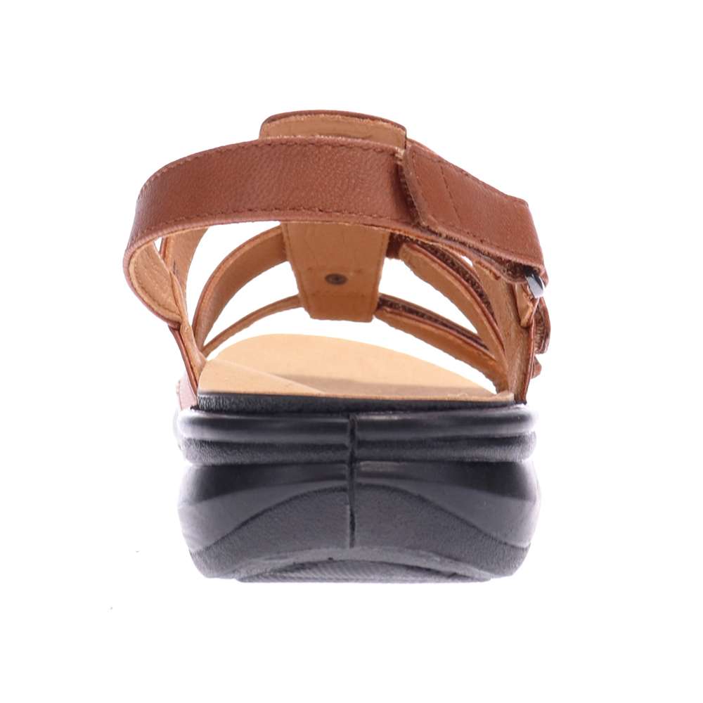 Toledo Backstrap Sandal - Cognac