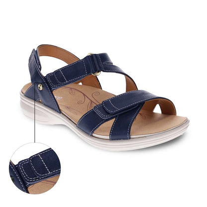 Zanzibar Adjustable Sandal - Navy